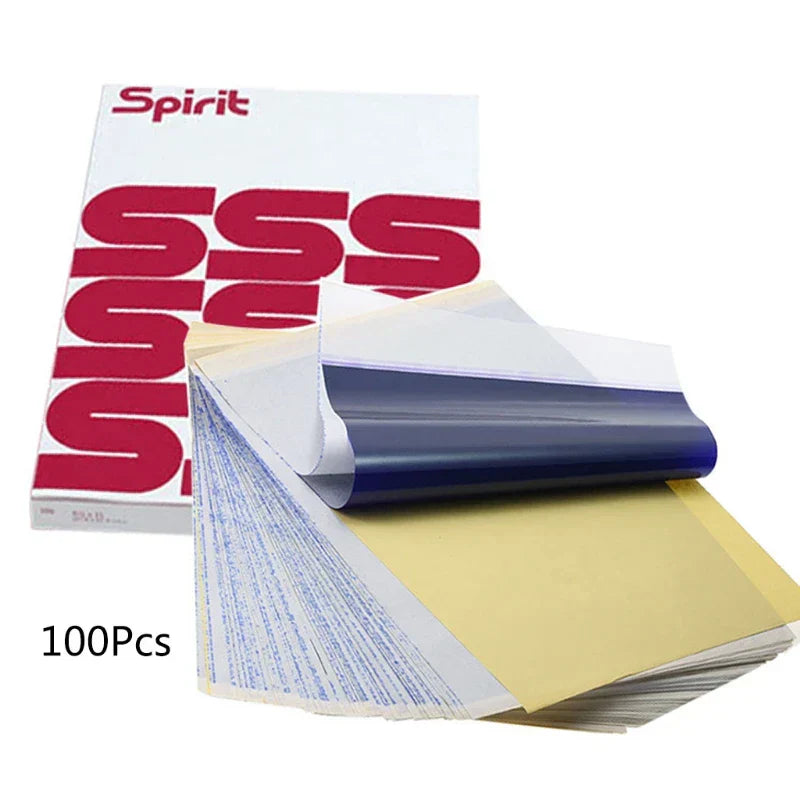 Sheets Tattoo Transfer Paper Size Thermal