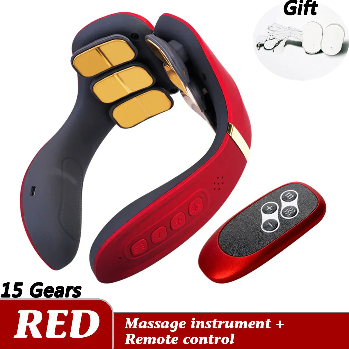 Heads Neck Massager Electric Cervical Massage Pulse