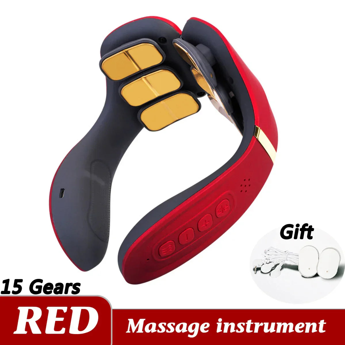 Heads Neck Massager Electric Cervical Massage Pulse