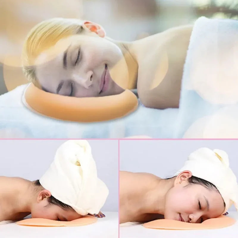 Massage Face Relax Silicone Relax Head Cradle