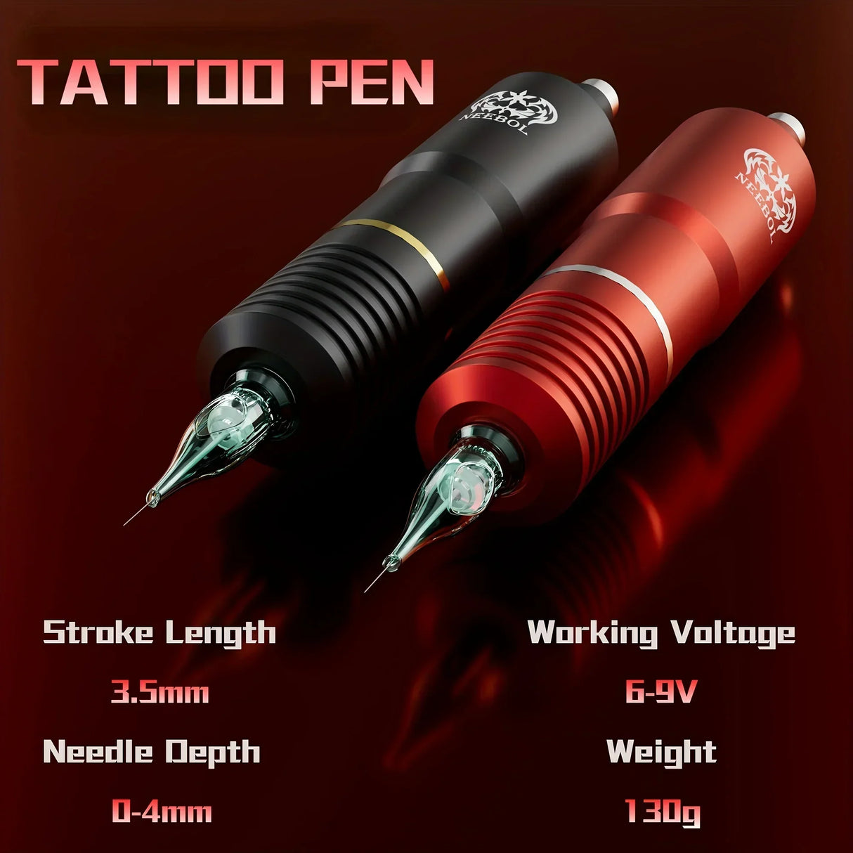 Neebol Wireless Tattoo Kit - Rotary Professional