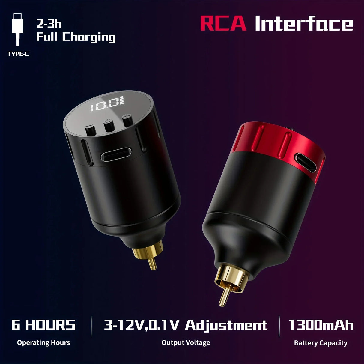 Neebol Wireless Tattoo Kit - Rotary Professional