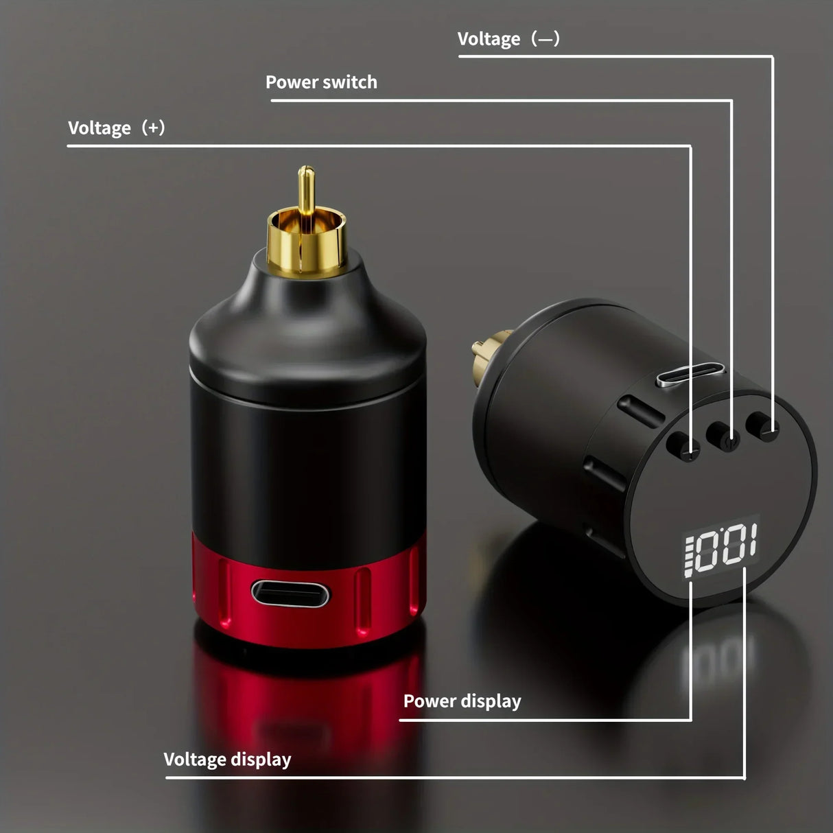 Neebol Wireless Tattoo Kit - Rotary Professional