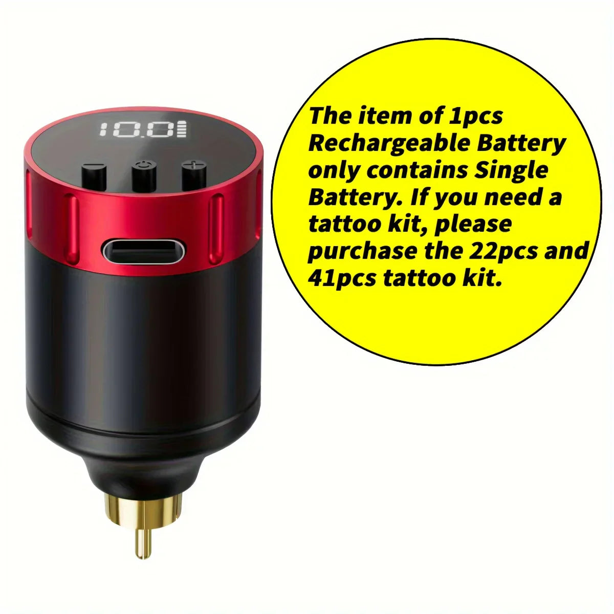 Neebol Wireless Tattoo Kit - Rotary Professional