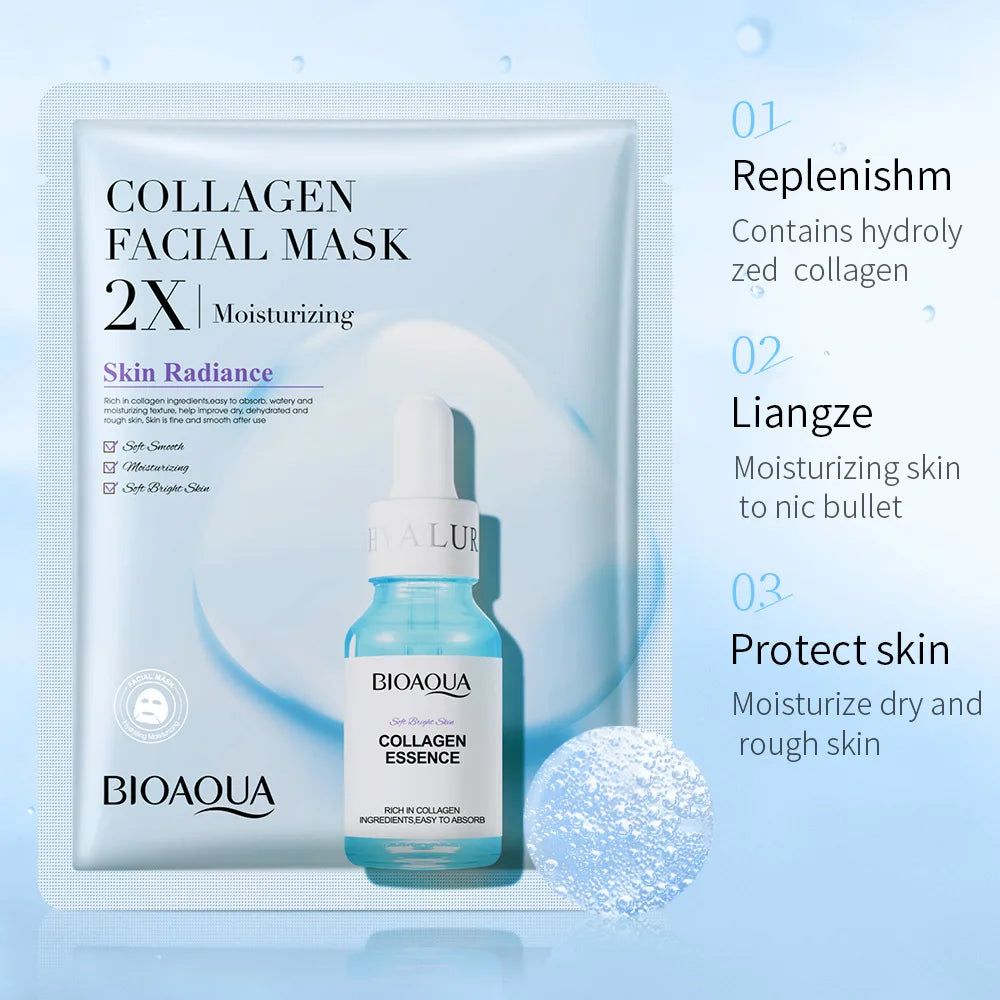 Bioaqua Centella Collagen Face Mask Vc Moisturizing
