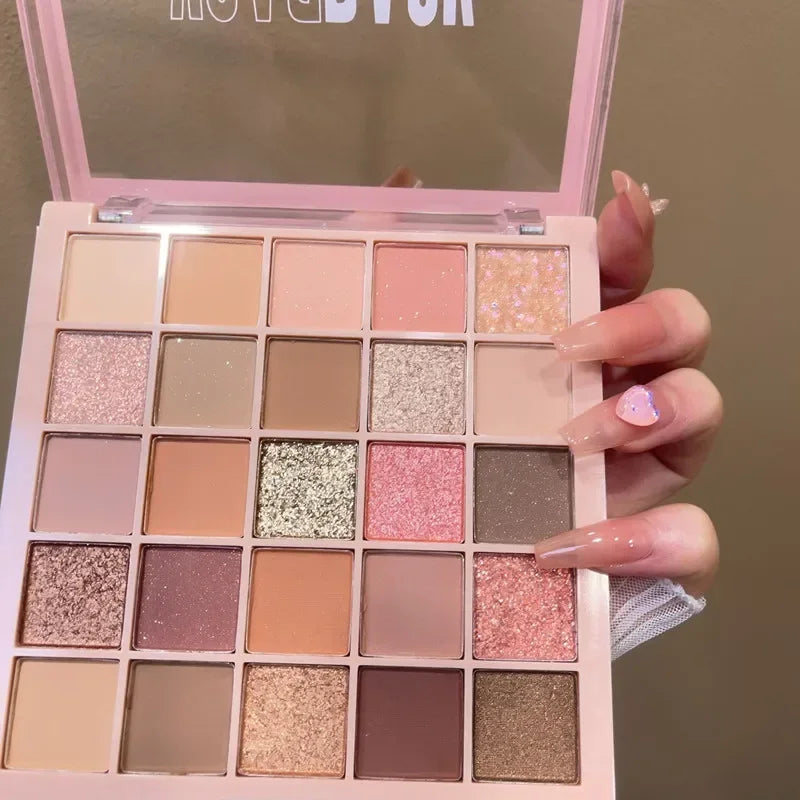 Color Eyeshadow Palette Waterproof Glitter Matte Shimmer