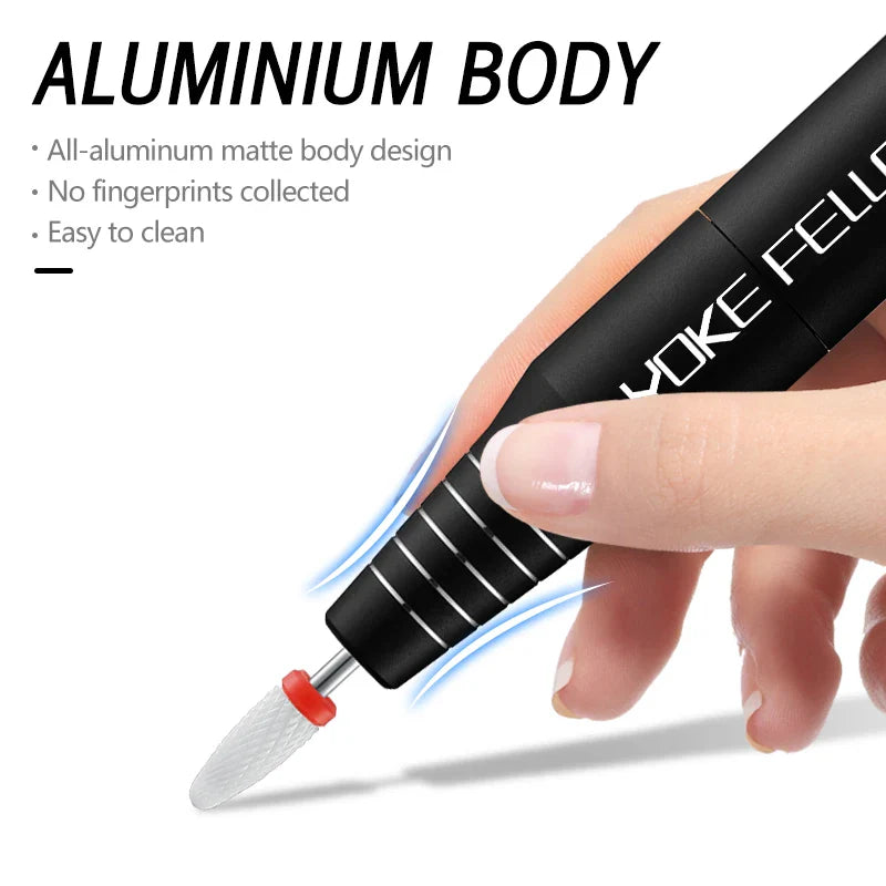 Rpm Electric Nail Drill Machine Usb Nail Polish