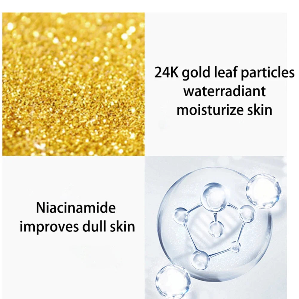 Face Gold Nicotinamide Toner Moisturize Oil