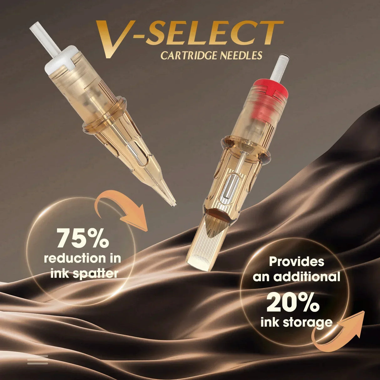 Mixed Sizes Ez V-Select Cartridge Tattoo Needle
