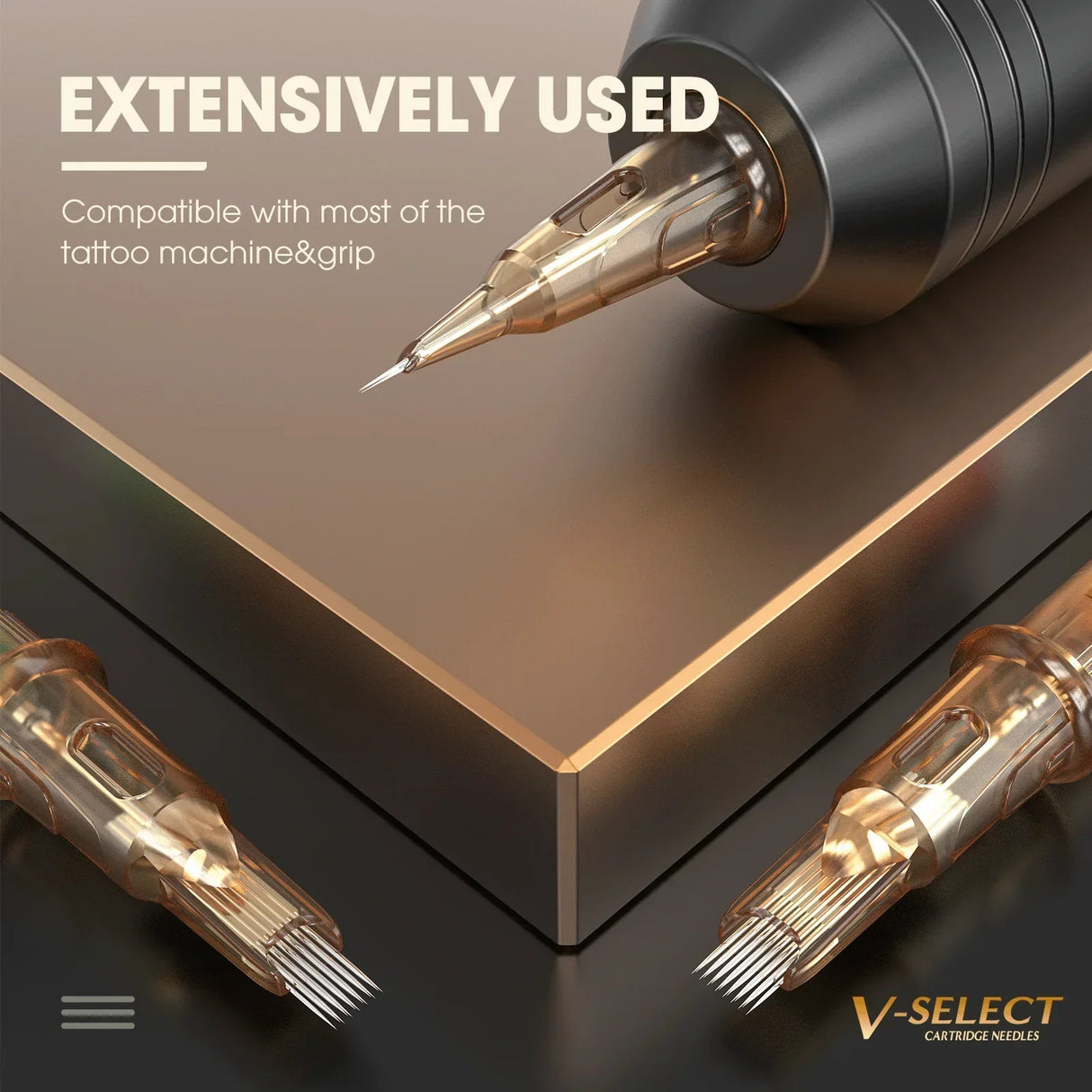 Mixed Sizes Ez V-Select Cartridge Tattoo Needle