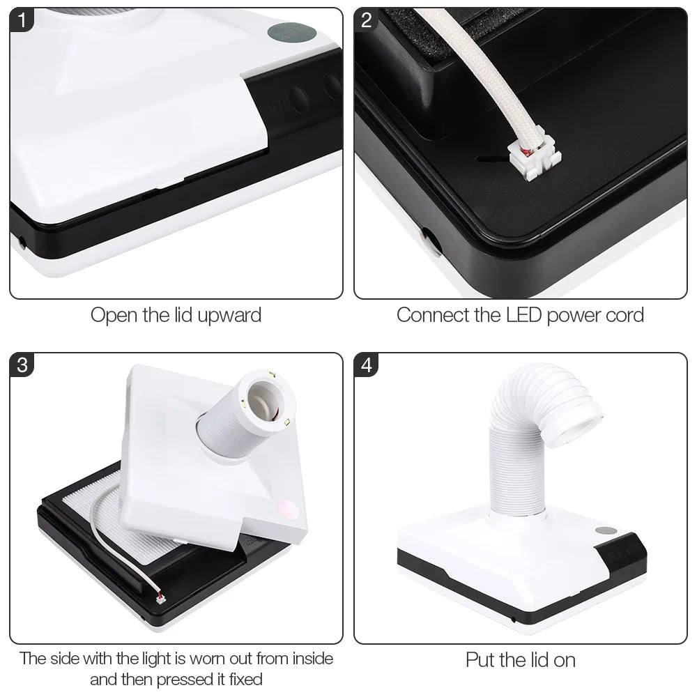 Power Strong Nail Dust Collector Vacuum Cleaner