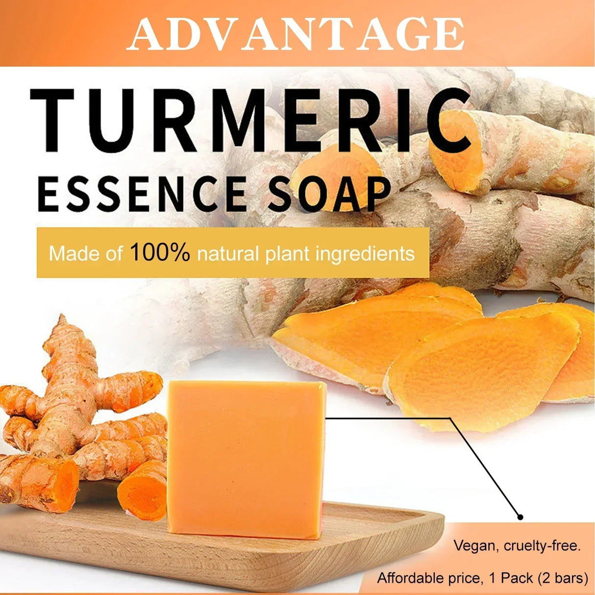 Turmeric Soaps Natural Handmade Soap Clean