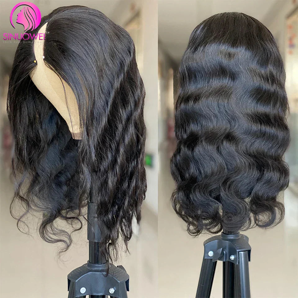 Sinuowei U V Part Wig Body Wave Human