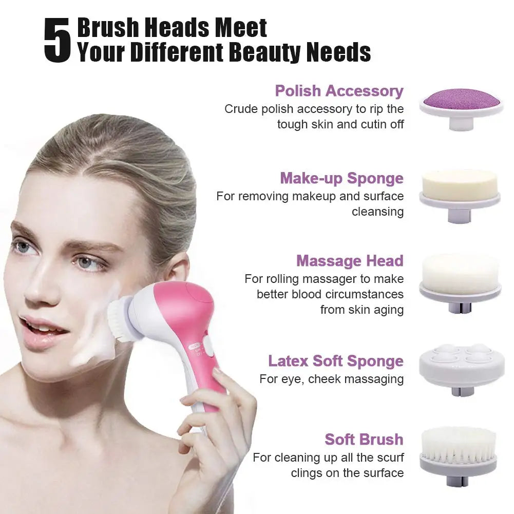 In Electric Facial Deep Cleaning Brush Facial Cleaning