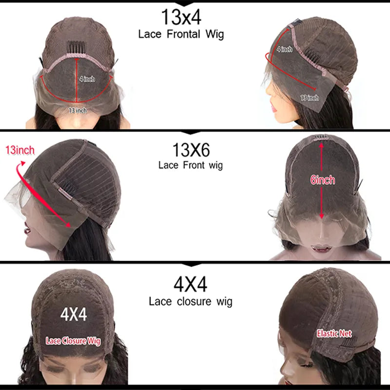 Ginger X Lace Front Human Hair Wigs For