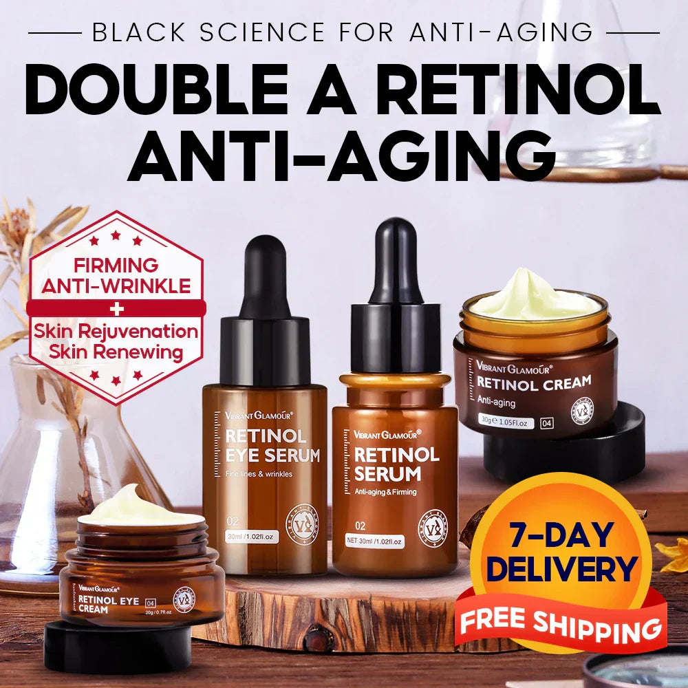 Vibrant Glamour Retinol Face Eye Cream Serum