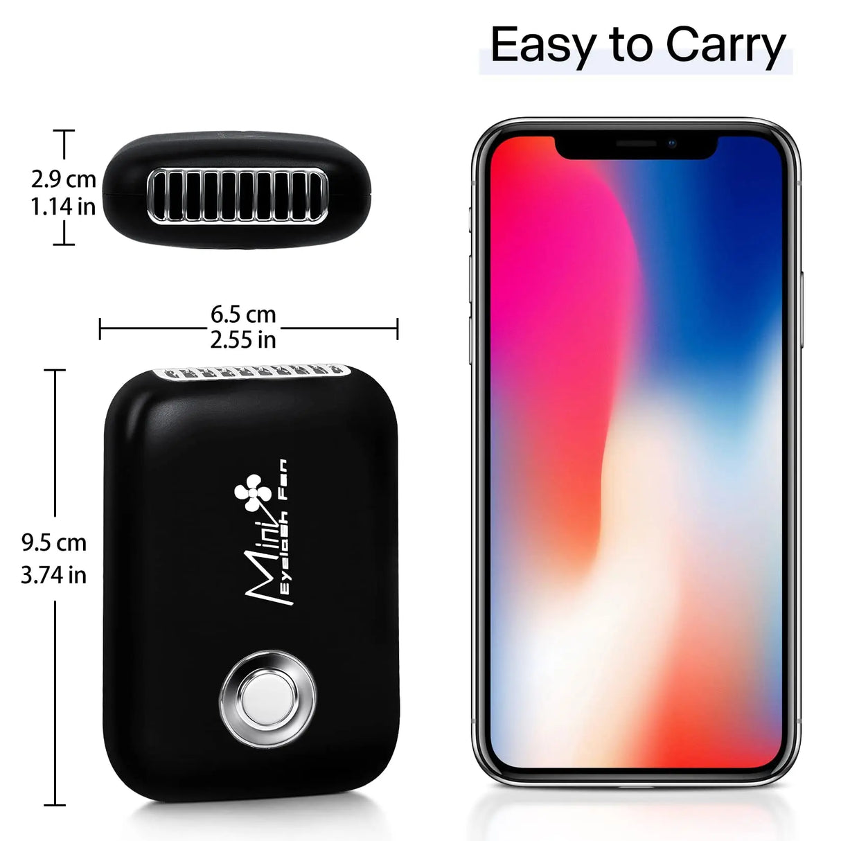 Ailaishi Usb Mini Eyelash Fan Dryer Blower Grafted