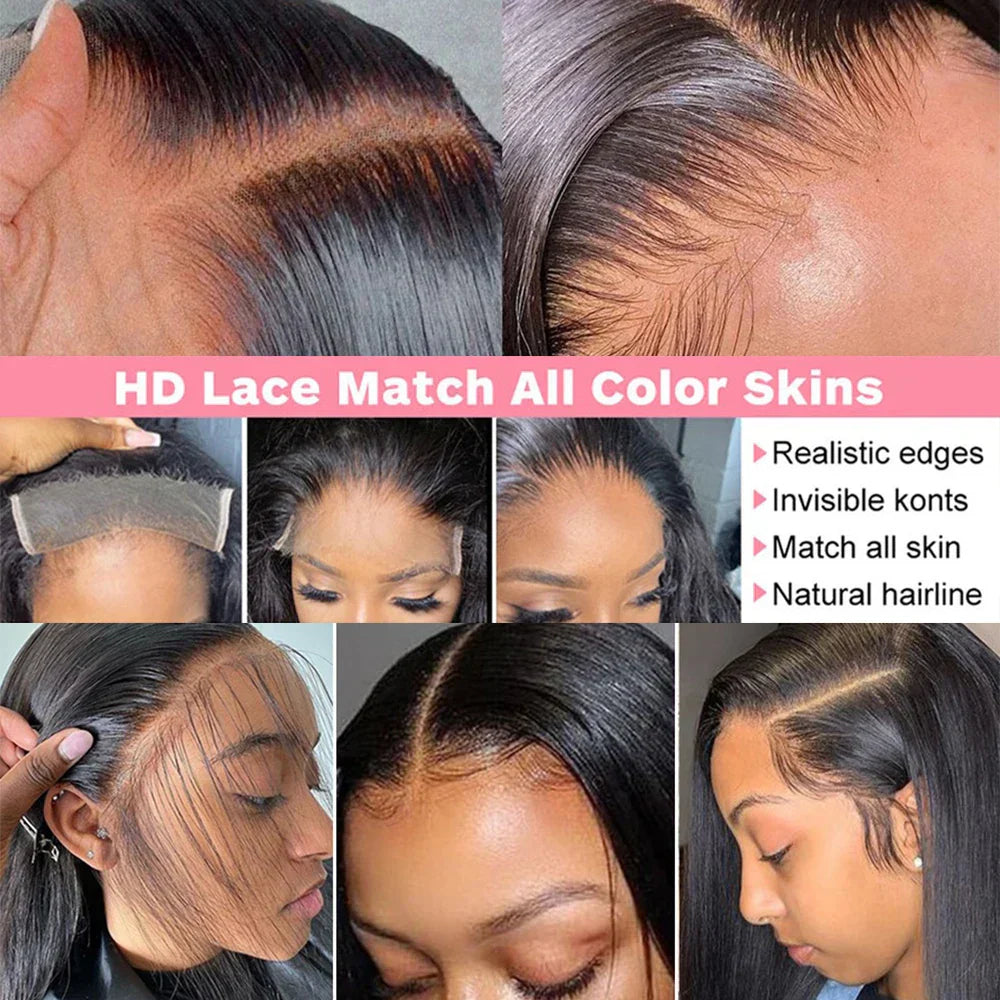 Straight Hair Hd Lace Frontal Wig
