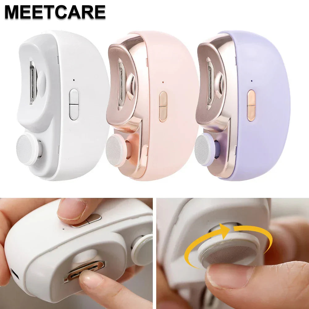 Wireless Nail Clipper In Grinding And Polish Trimmer