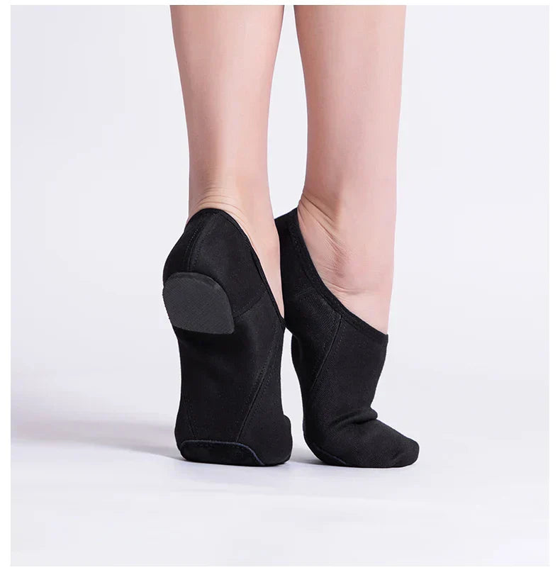 Adult Elastic Canvas Jazz Dance Shoes Modern Indoor