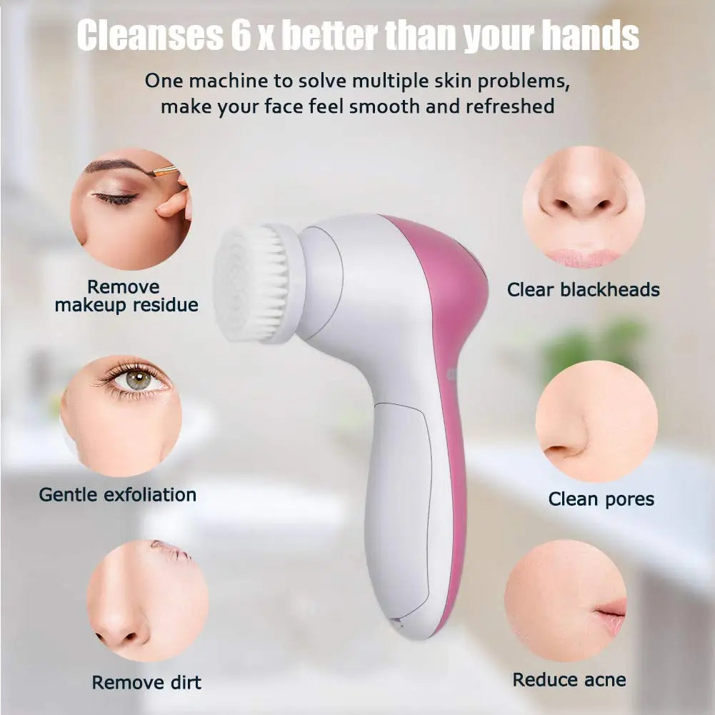 In Electric Facial Deep Cleaning Brush Facial Cleaning