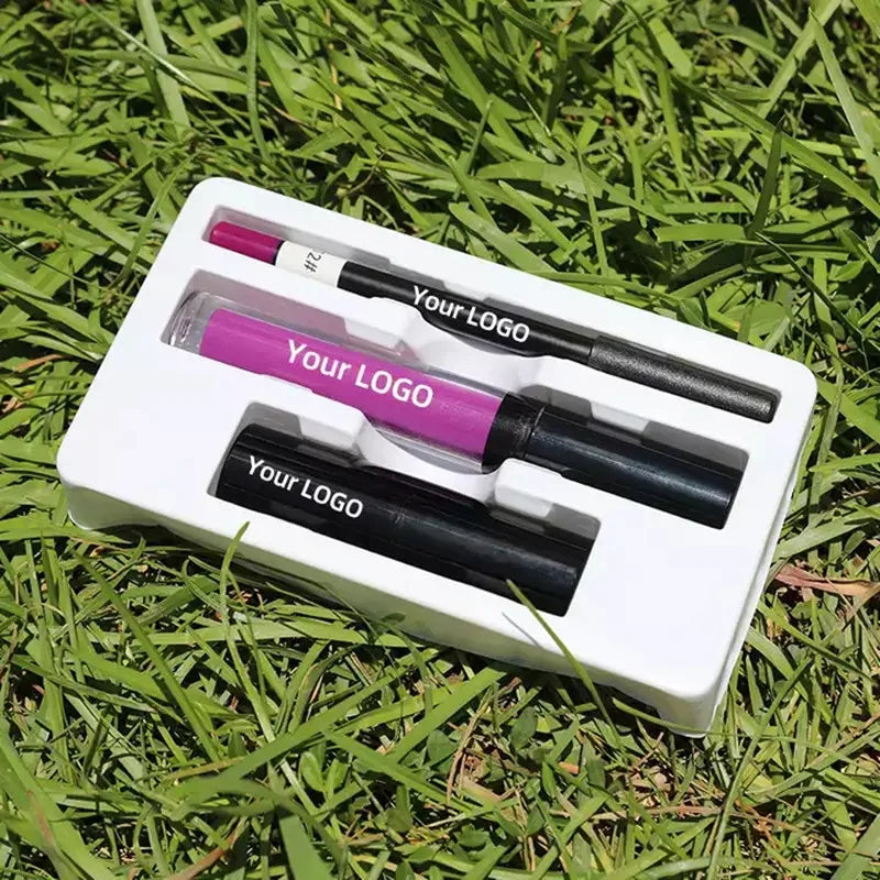 Private Label Matte Liquid Lipstick Lip Liner Pencil