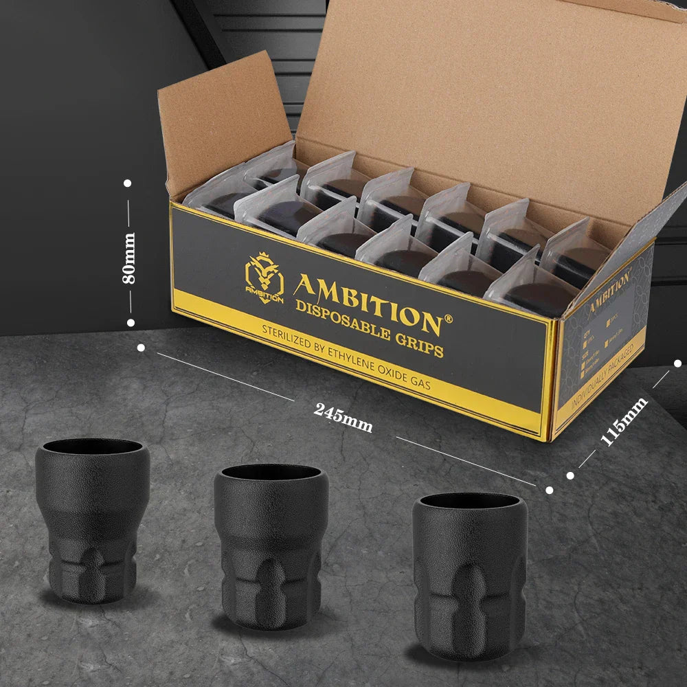 Ambition Disposable Tattoo Grip Size Silicone