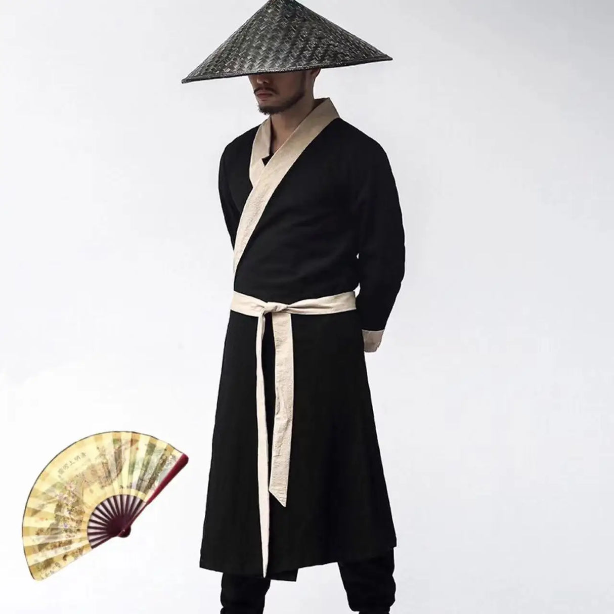 Ancient Chinese Male Hero Costume Traditional Swordsman Clothing