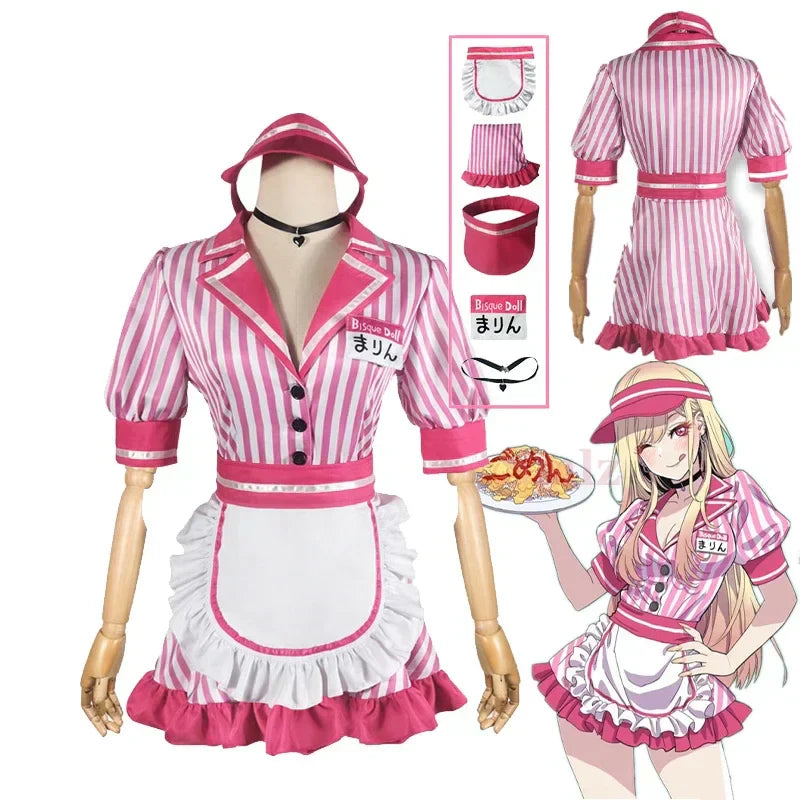 Anime Costumes Kitagawa Marin Cosplay Maid Outfit My