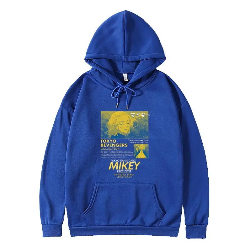 Anime Tokyo Revengers Mikey Hoodie Unisex Hip Hop