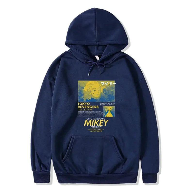 Anime Tokyo Revengers Mikey Hoodie Unisex Hip Hop