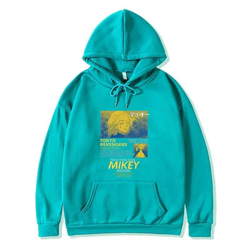 Anime Tokyo Revengers Mikey Hoodie Unisex Hip Hop