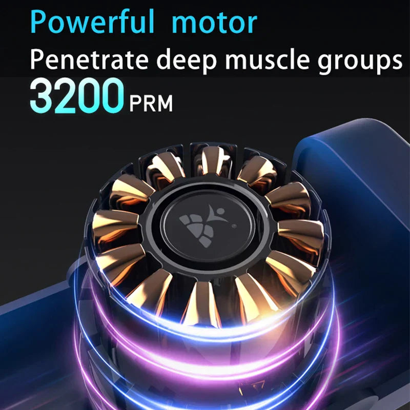 Booster Massage Gun Deep Tissue Percussion Neck