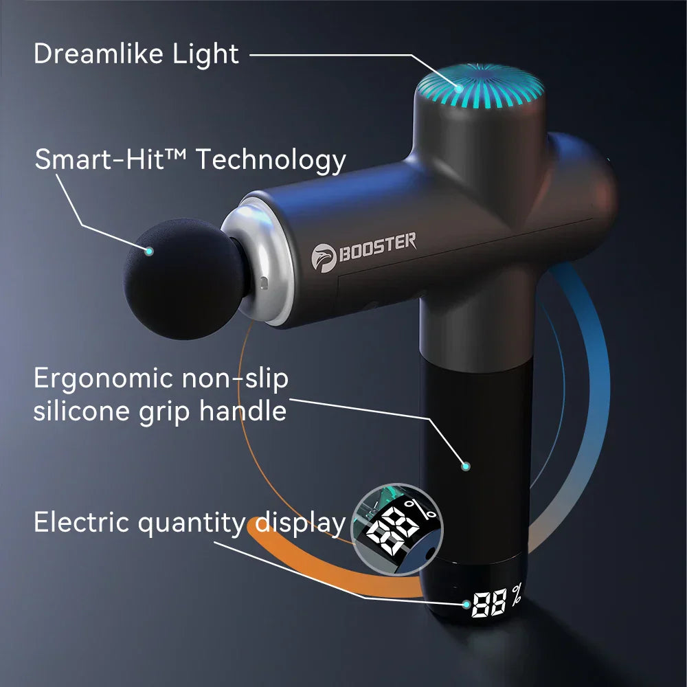 Booster Massage Gun Electric Neck Massager Smart Hit