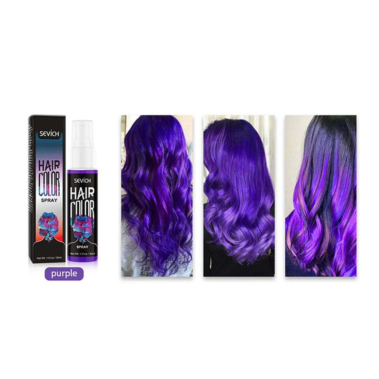 Disposable Hair Dye Spray Temporary Hair Spray Diy