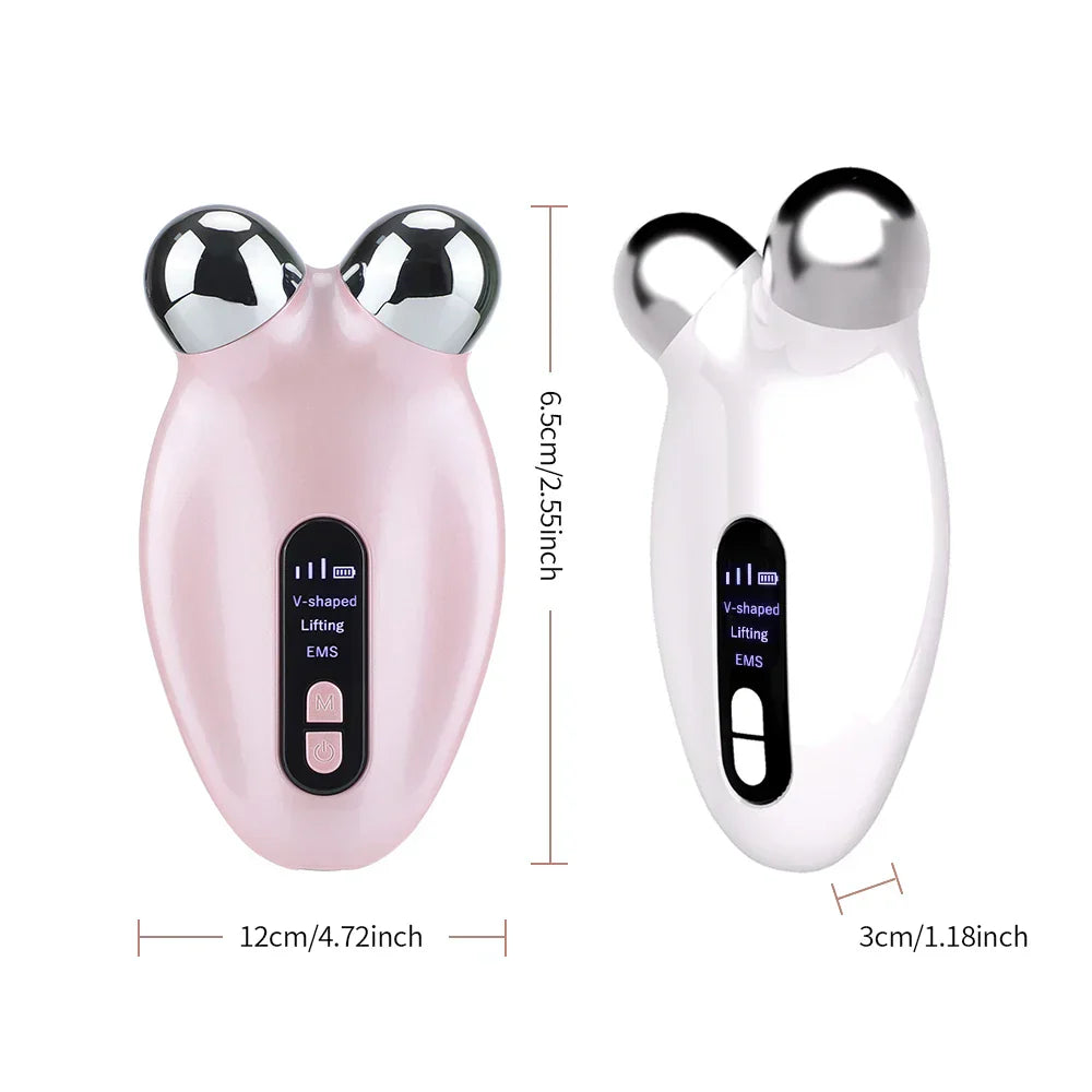 Ems Facial Massager Roller Microcurrent Face Lifting Machine