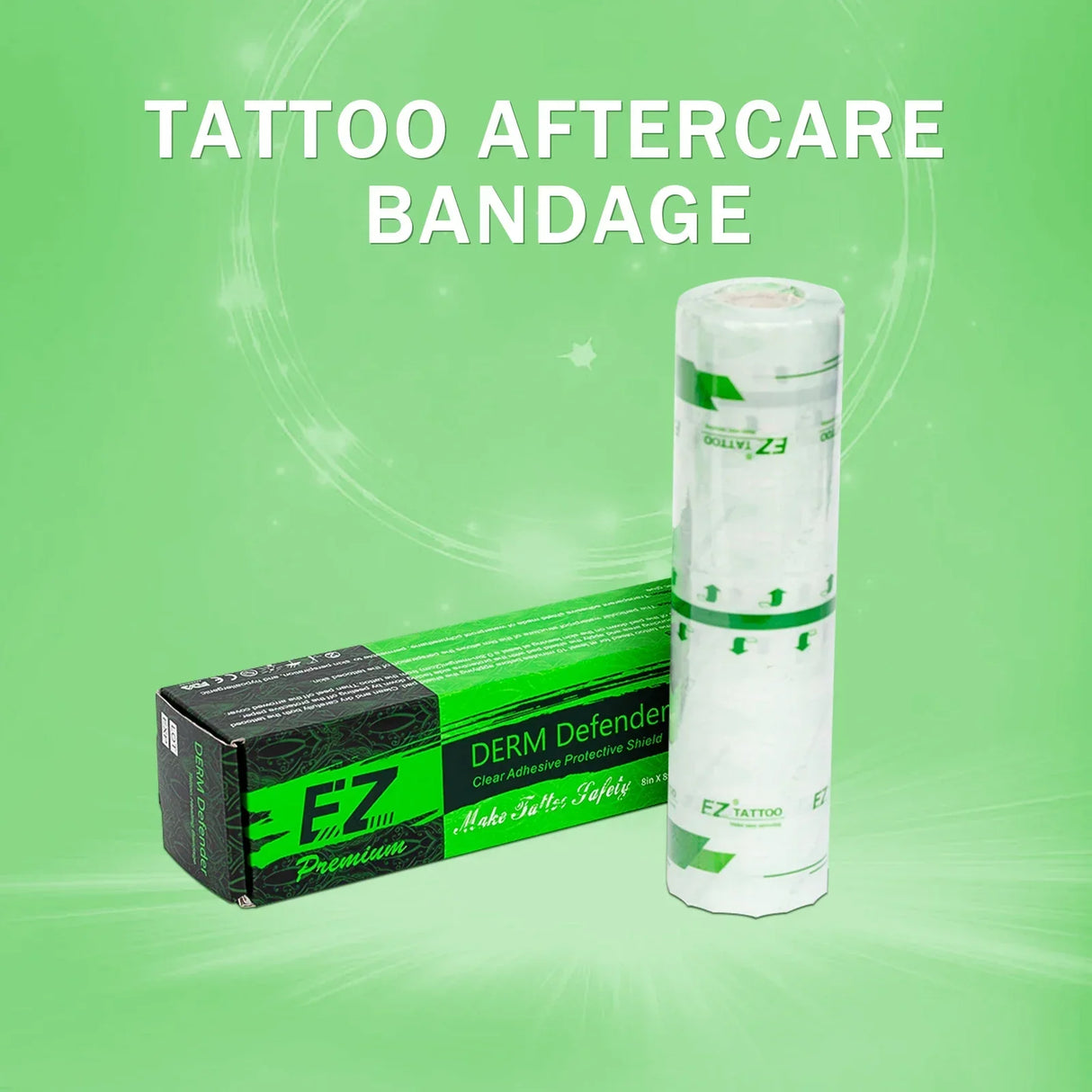 Ez Waterproof Tattoo Film Aftercare Protective Skin Healing