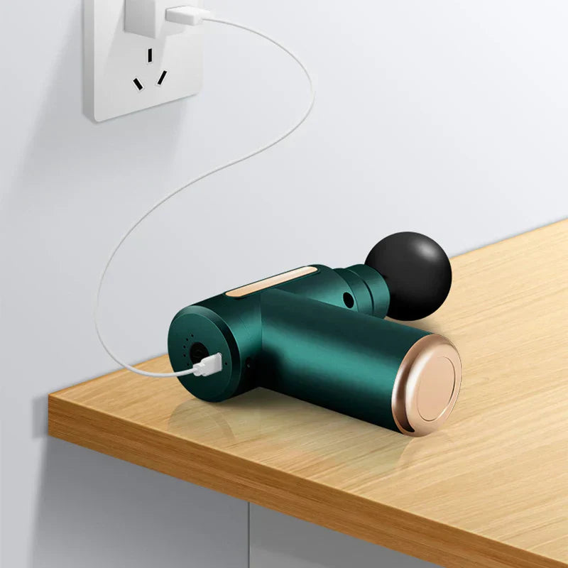 Fascia Gun Muscle Relaxation Massager Electric Vibration Massage