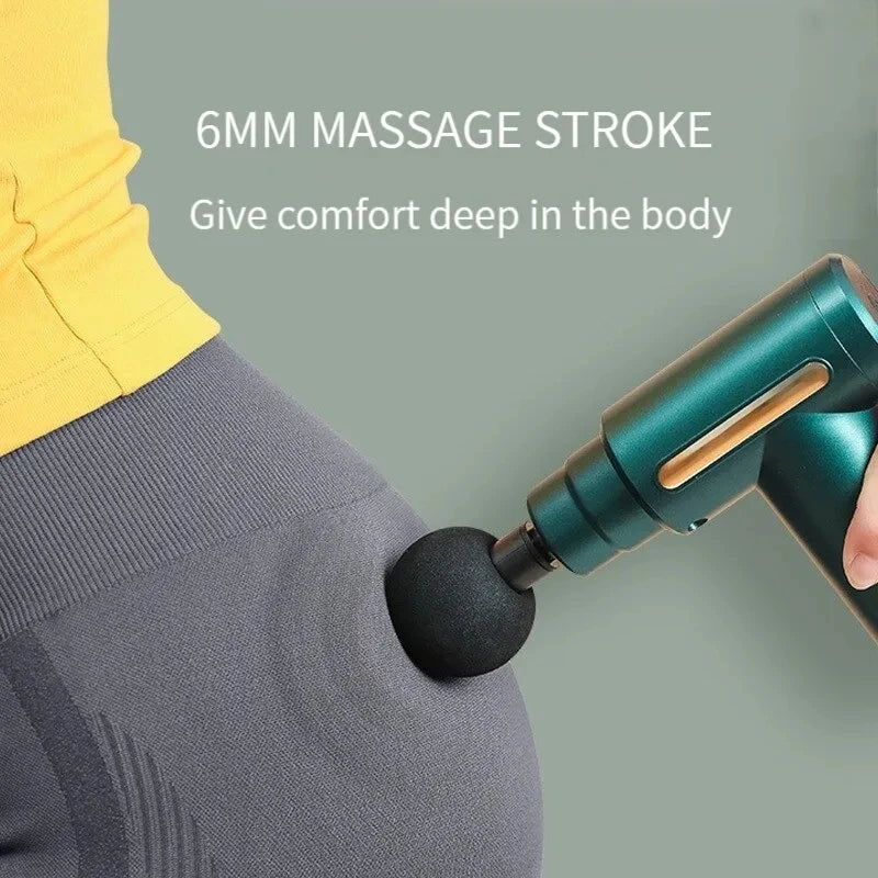 Fascia Gun Muscle Relaxation Massager Electric Vibration Massage