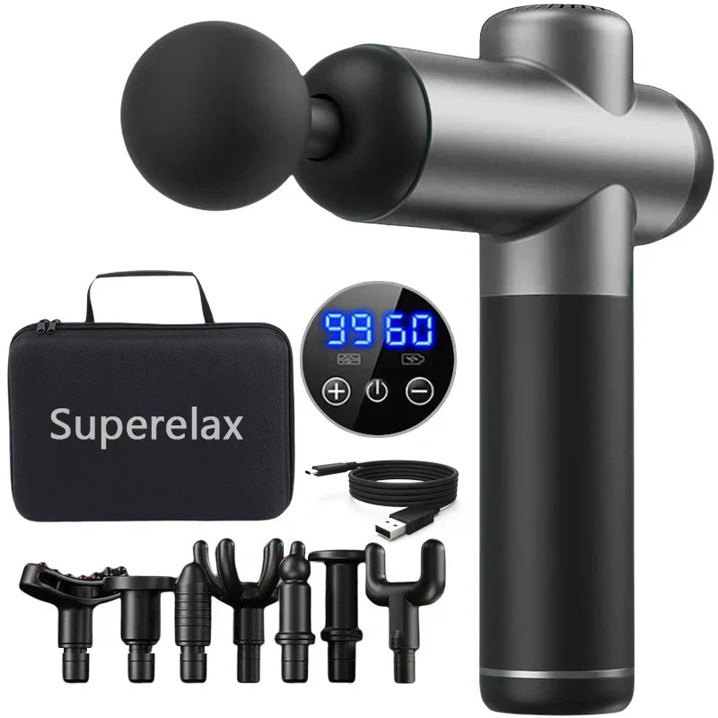 Fitness Massage Gun Fascia Neck And Back Massager