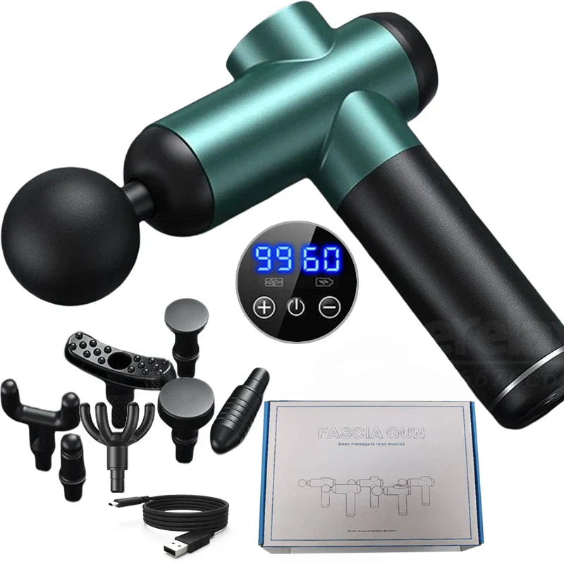Fitness Massage Gun Fascia Neck And Back Massager
