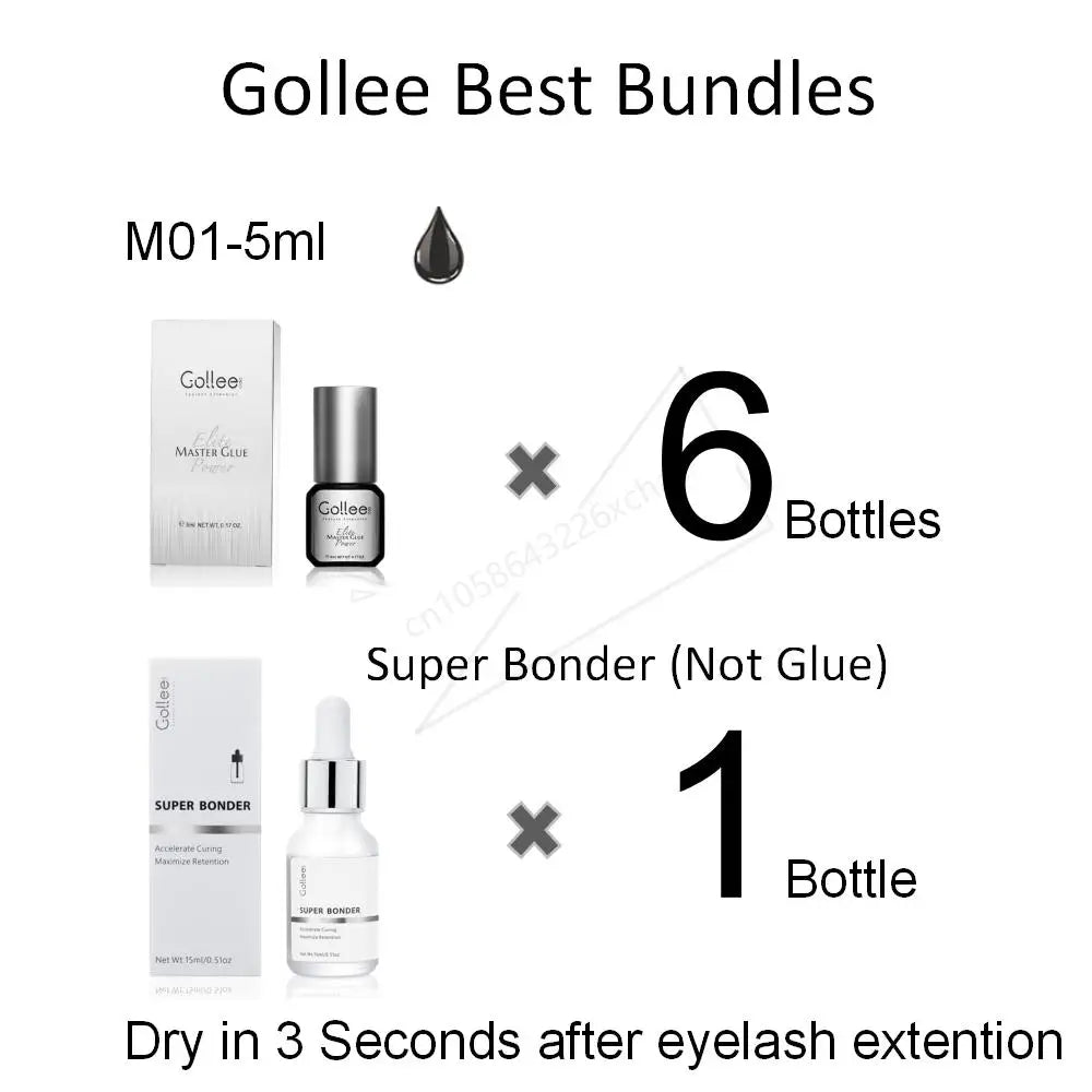 Gollee Fast Drying Glue For Eyelash Extension