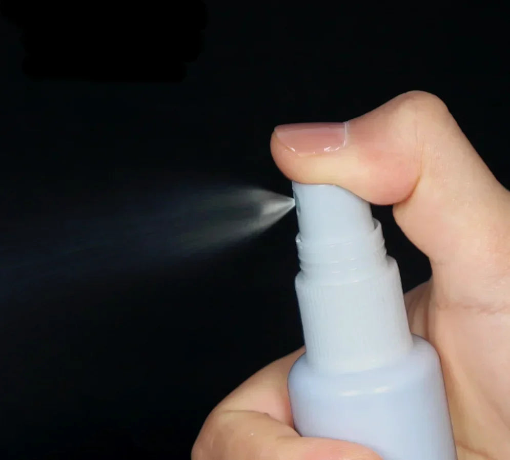 White Spray Bottle Empty Perfume Vial Refillable