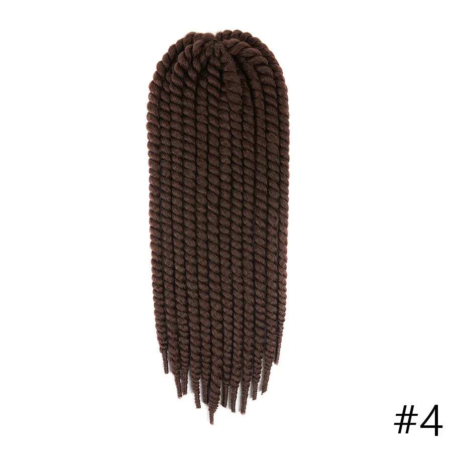 Yunrong Senegalese Twist Hair Jumbo Crochet Braids G