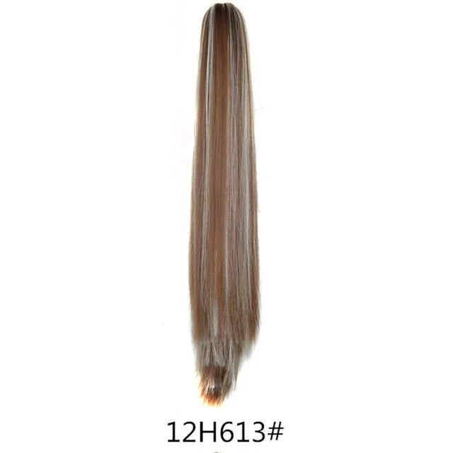 Claw Clip On Ponytail Hair Extension Synthetic Ponytail