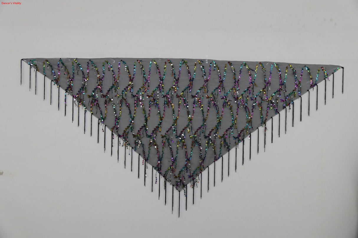 New Style Belly Dance Costumes Sequins Tassel Belly