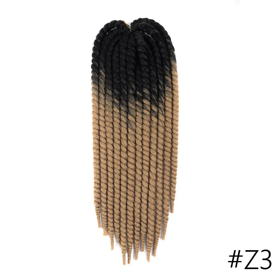 Yunrong Senegalese Twist Hair Jumbo Crochet Braids G