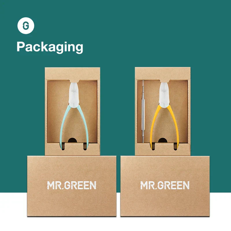 Mr.Green Ingrown Nail Clippers Toenail Cutter Stainless Steel