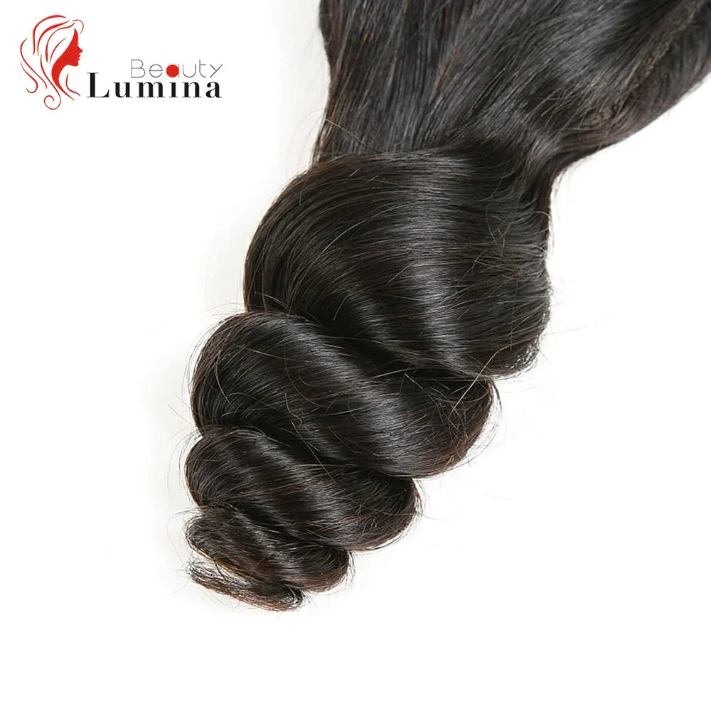 Loose Wave Frontal X Swiss Lace Frontal Ear