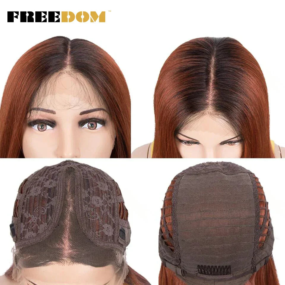 Freedom Synthetic Lace Front Wig For Black Women